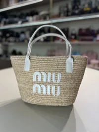 Miu Miu Raffia Bag  – Image 3