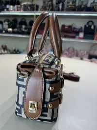 Fendi Boston Bag Camel – Image 5
