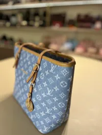 Louis Vuitton Denim Tote Bag – Image 6