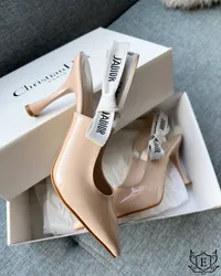 Dior Jadior Nude Slingback Heels – Image 2