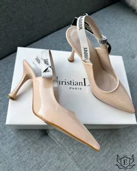 Dior Jadior Nude Slingback Heels – Image 1