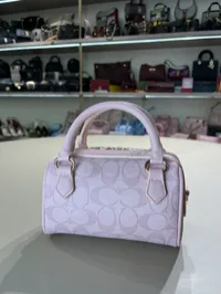 Coach Speedy Mini Baby Pink Bag – Image 4