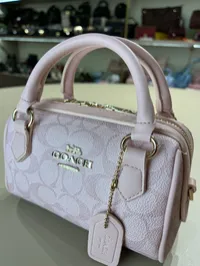 Coach Speedy Mini Baby Pink Bag – Image 3