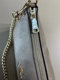 Coach Nolita Suede Beige Shoulder Bag – Image 7