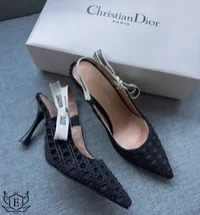 Dior Suede Jadior Heels – Image 1