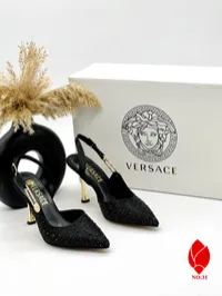 Valentino Crystal Heels – Image 4