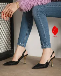 Valentino Crystal Heels – Image 7