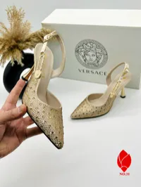 Valentino Crystal Heels – Image 5