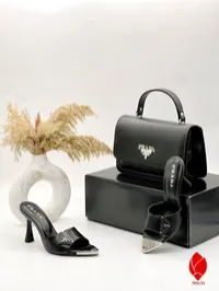 Prada Golden & Silver Toe sandels – Image 1