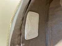 Coach Teri CV9 White Shoulder Bag  – Image 12