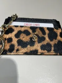 Victoria Secret Leopard Keychain Card Holder  – Image 4