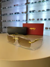Cartier Jaguar Gold Tone Rimless – Image 1