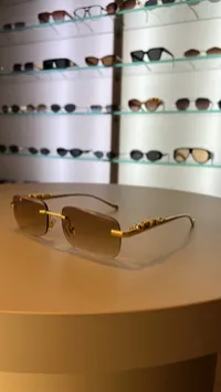 Cartier Jaguar Gold Tone Rimless – Image 5