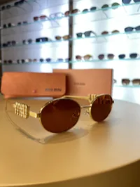 Miu Miu SMU51Z Dark Amber Lenses – Image 2