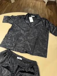 Dior - Pajama (Short & Shirt) Black – Image 5
