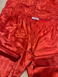 Dior - Pajama (Shirt and Pants) Red – Image 2