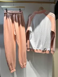 Adidas - Two pieces suit - peach pink & white – Image 3
