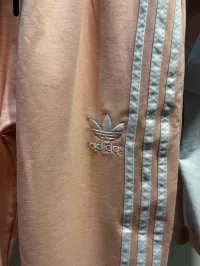 Adidas - Two pieces suit - peach pink & white – Image 6