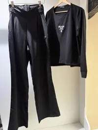 Prada Two-Piece Cotton set - Black – Image 1