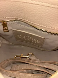 Marc Jacobs leather Tote Medium Bag - Beige – Image 7