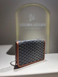 Goyard Saint Louis - Flap Bag (Brown/Tan) – Image 1