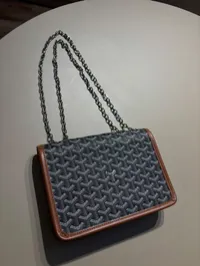 Goyard Saint Louis - Flap Bag (Brown/Tan) – Image 4