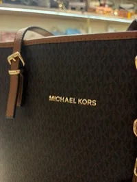 Michael Kors Quinn Large Tote Bag (Brown/Tan) – Image 6