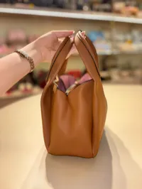 Coach Lana Shoulder Bag Super Master (Camel) – Image 5