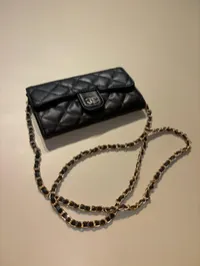 Chanel - Classic wallet on chain (Black) – Image 5