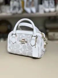 Coach Mini Speedy White – Image 2