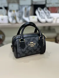 Coach - Speedy Mini Size Navy blue – Image 1