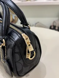 Coach - Speedy Mini Size Navy blue – Image 2