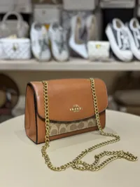 Coach Brook Flap Chain Bag – Image 2