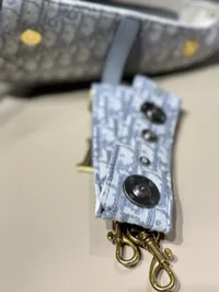 Dior Saddle Fabric Gray – Image 2