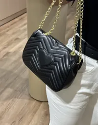 Gucci Marmont Shoulder Bag Black – Image 8