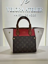 Louis Vuitton Calfskin Monogram Fold Tote PM – Image 1