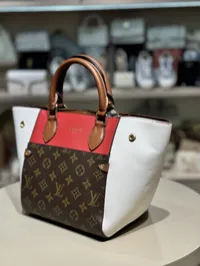 Louis Vuitton Calfskin Monogram Fold Tote PM – Image 2