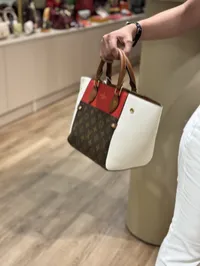 Louis Vuitton Calfskin Monogram Fold Tote PM – Image 3