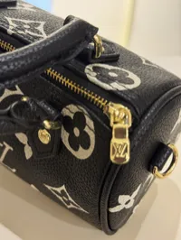Louis Vuitton Nano Speedy Mini Black & White – Image 5