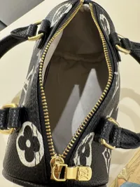 Louis Vuitton Nano Speedy Mini Black & White – Image 7