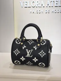 Louis Vuitton Nano Speedy Mini Black & White – Image 3