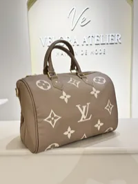 Louis Vuitton Speedy Soft 30 Lucky Super Master Beige & White – Image 3