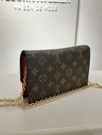Louis Vuitton Monogram Flore Chain Wallet  – Image 3