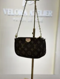 Louis Vuitton Mini Pochette Shoulder Bag  – Image 6