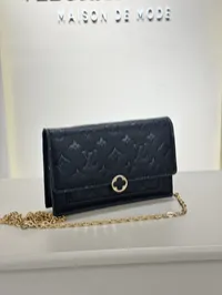 Louis Vuitton Monogram Flore Chain Black – Image 6