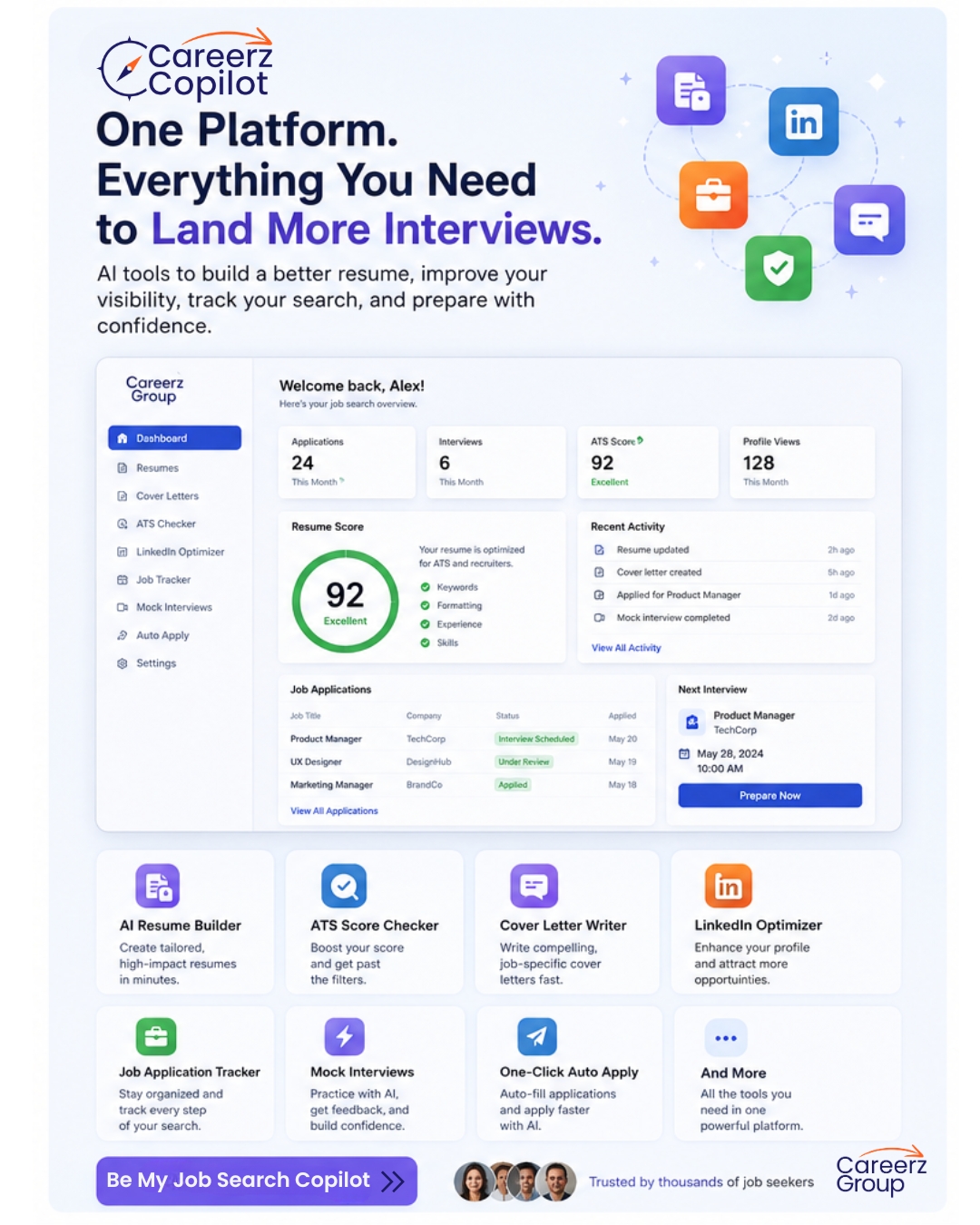 Careerz Copilot Subscription | AI Job Search  – Image 3