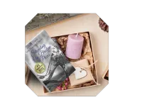 Widow Love Box - Essentials Box: Widow Care Package Giftset – Glass, Bounce Back Better: How To WIN After Great Loss Book