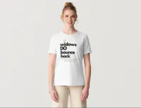 Widows DO Bounce Back Tee – Image 3