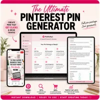 5-Minute Pinterest Pin Generator – Image 1