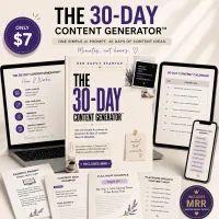 The 30-Day Content Generator – Image 2